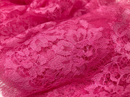 リバーレース　85020.2/22　中巾　巾：約22㎝　ピンク（PINK)